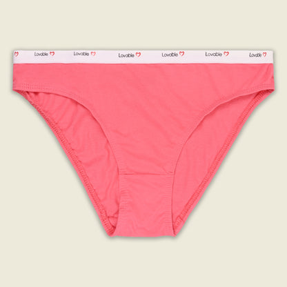 Women’s Cotton Blend Mid-Rise Briefs – Pack of 3