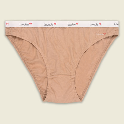 Women’s Cotton Blend Mid-Rise Briefs – Pack of 3