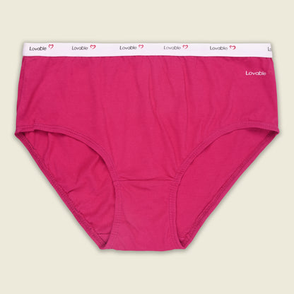 Women’s Cotton Blend Mid-Rise Briefs – Pack of 3