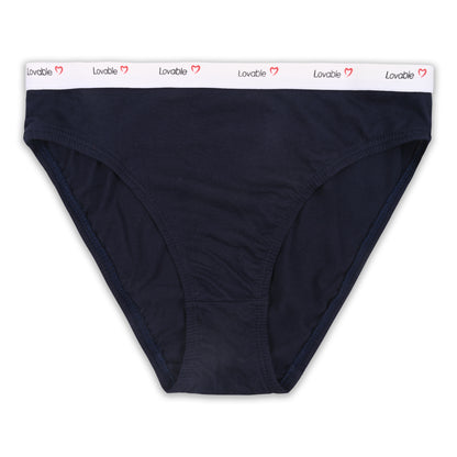 Women’s Cotton Blend Mid-Rise Briefs – Pack of 3