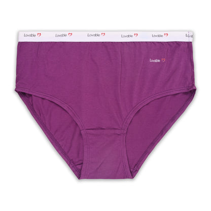 Women’s Cotton Blend Mid-Rise Briefs – Pack of 3