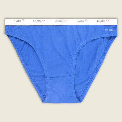 Women’s Cotton Blend Mid-Rise Briefs – Pack of 3