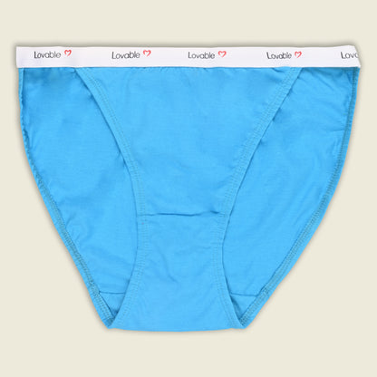 Women’s Cotton Blend Mid-Rise Briefs – Pack of 3