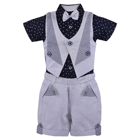 Wish Karo Baby Boys Shirt And Short For Boys-(bt107nb)