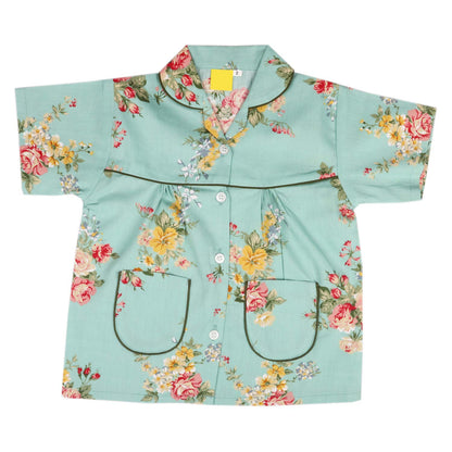 Wish Karo Cotton Nightdress for Boys & Girls-(ND12grn)