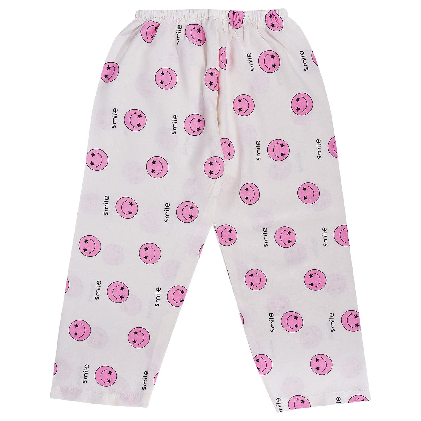 Unisex Printed Top and Bottom Pyjamas Night Dress
