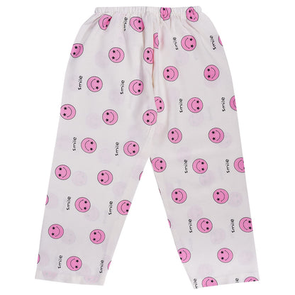 Unisex Printed Top and Bottom Pyjamas Night Dress