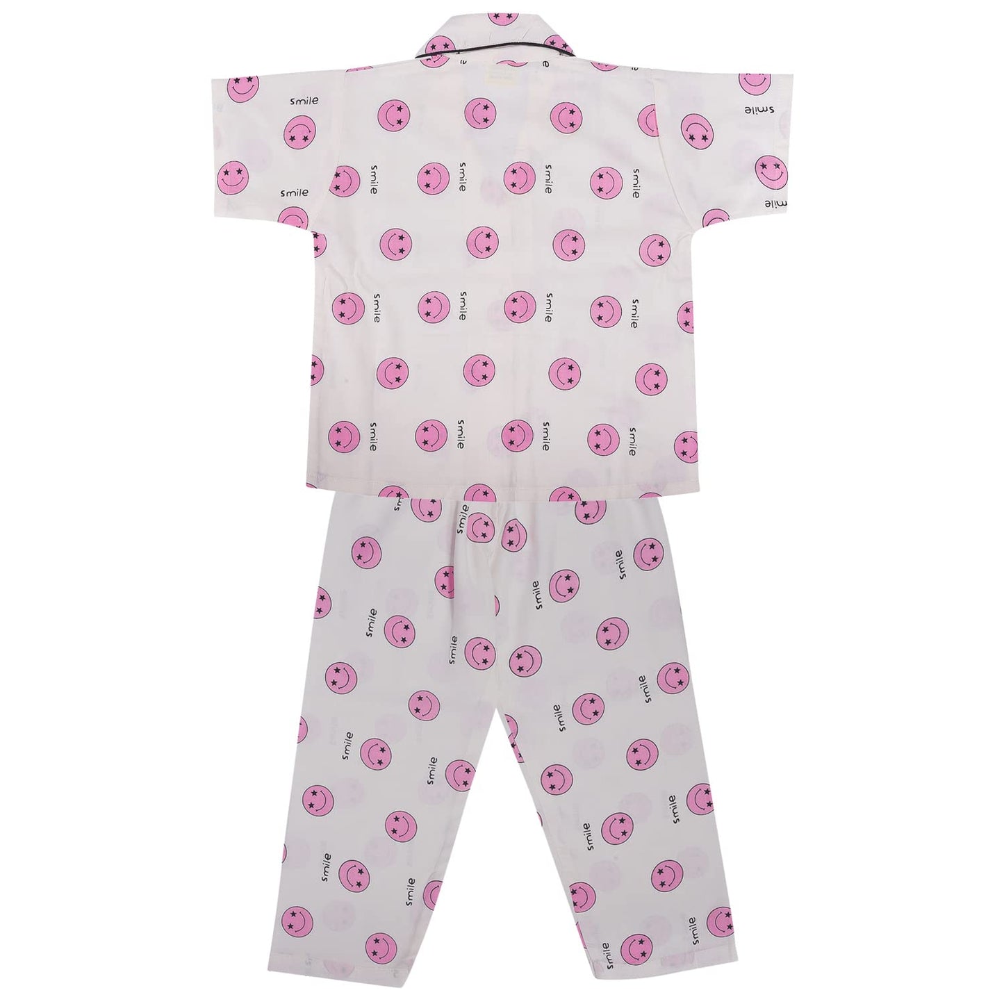 Unisex Printed Top and Bottom Pyjamas Night Dress