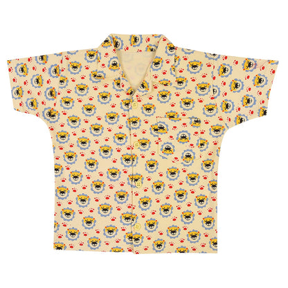 Unisex Printed Top and Bottom Pyjamas Night Dress
