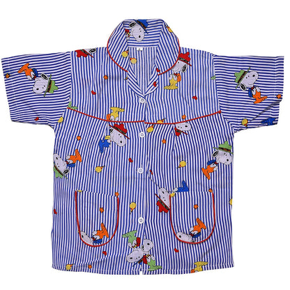 Unisex Printed Top and Bottom Pyjamas Night Dress