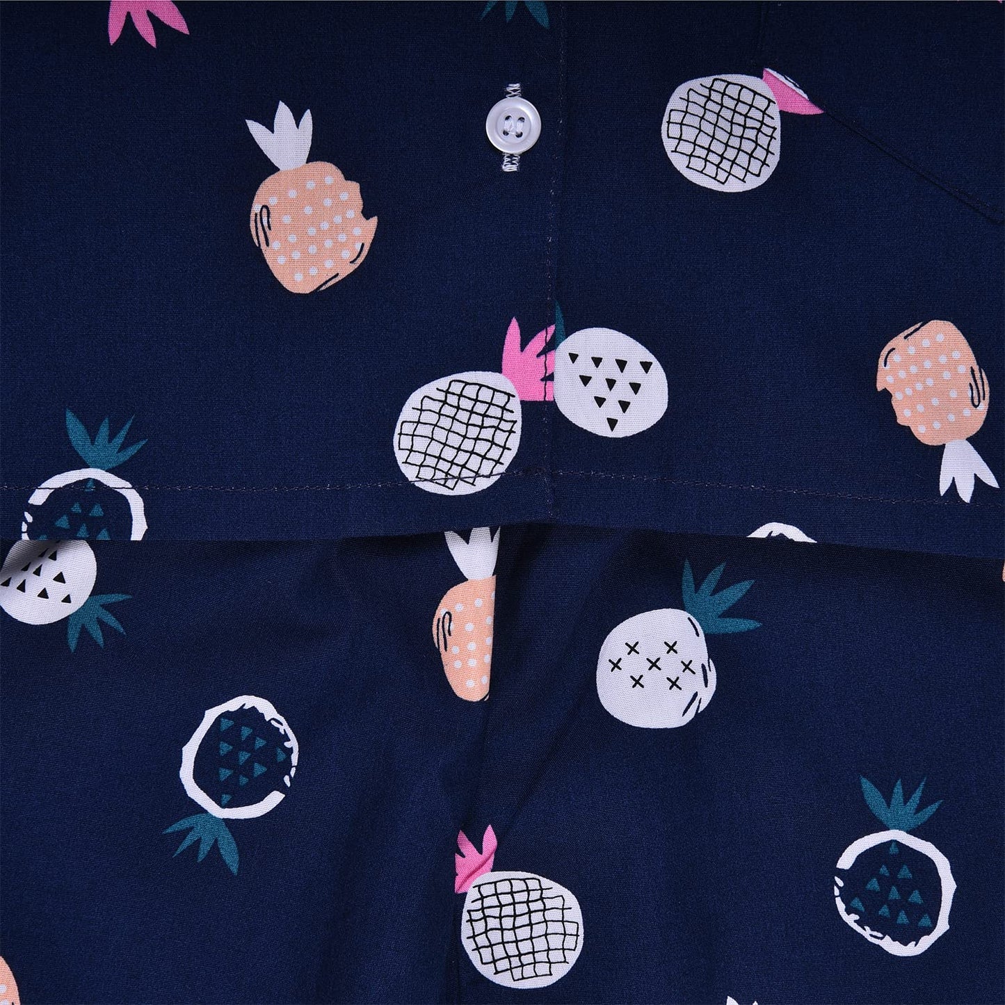 Wish Karo Cotton Printed Top & Bottom Pajama Set Night Dress for Boys & Girls-(ND31nb)