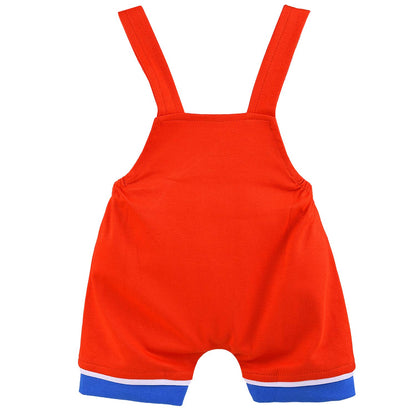 Wish Karo Unisex Dungaree Dress for Baby Boys-Baby Girls-(bt35org)