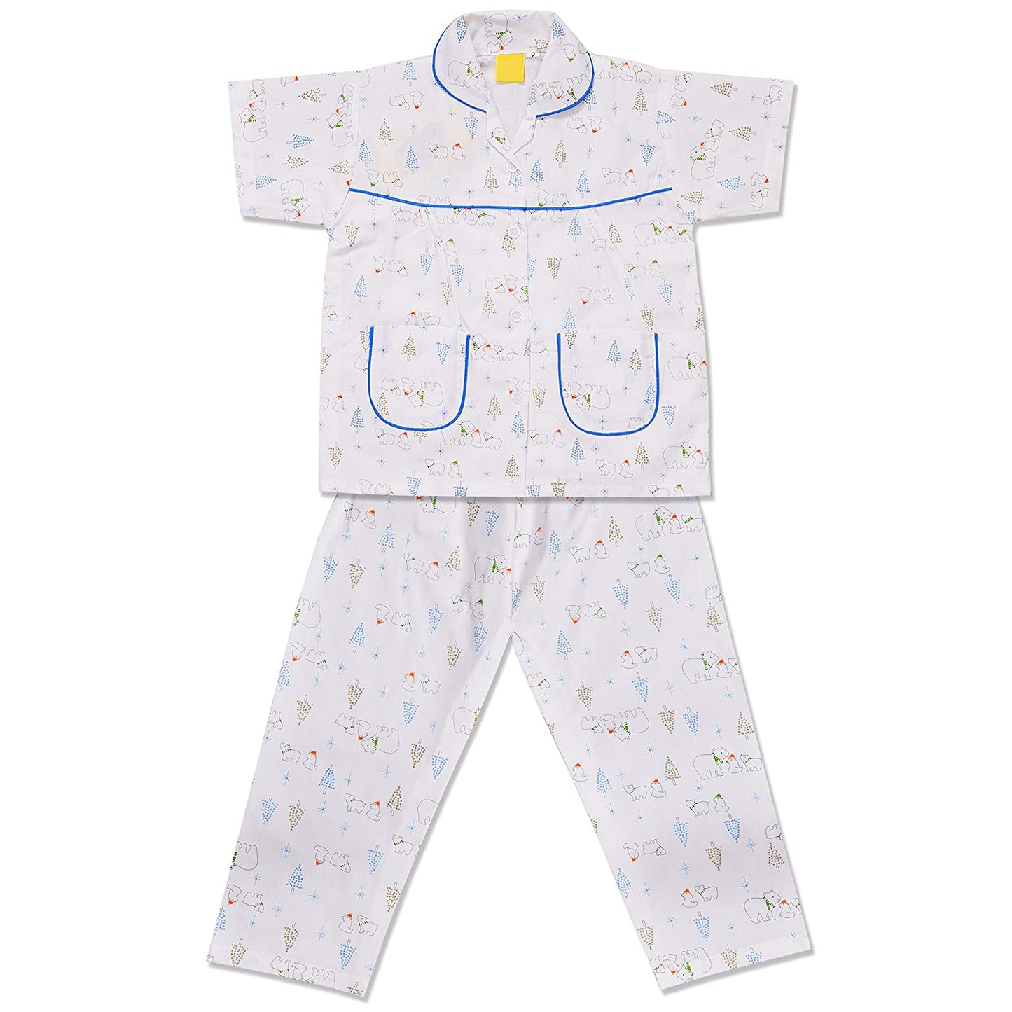 Wish Karo Cotton Nightdress for Baby Girls & Girls Payjama Set(ND04B)