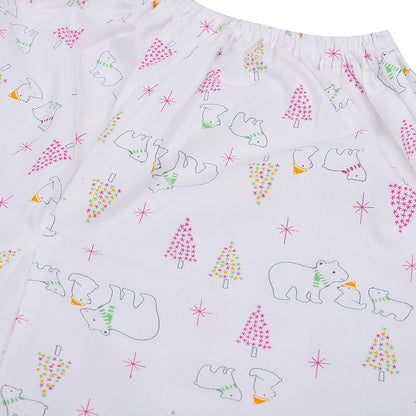 Wish Karo Cotton Nightdress for Baby Girls & Girls Payjama Set(ND04P)