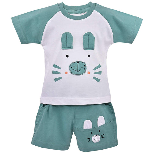Wish Karo Clothing Sets for Baby Girls and boys-(bt42grn)