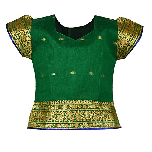 Girl's Traditional Art Silk Stitched Lehenga Choli for Girls-gc204pg