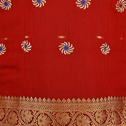 Girl's Traditional Art Silk Stitched Lehenga Choli for Girls-gc203rd