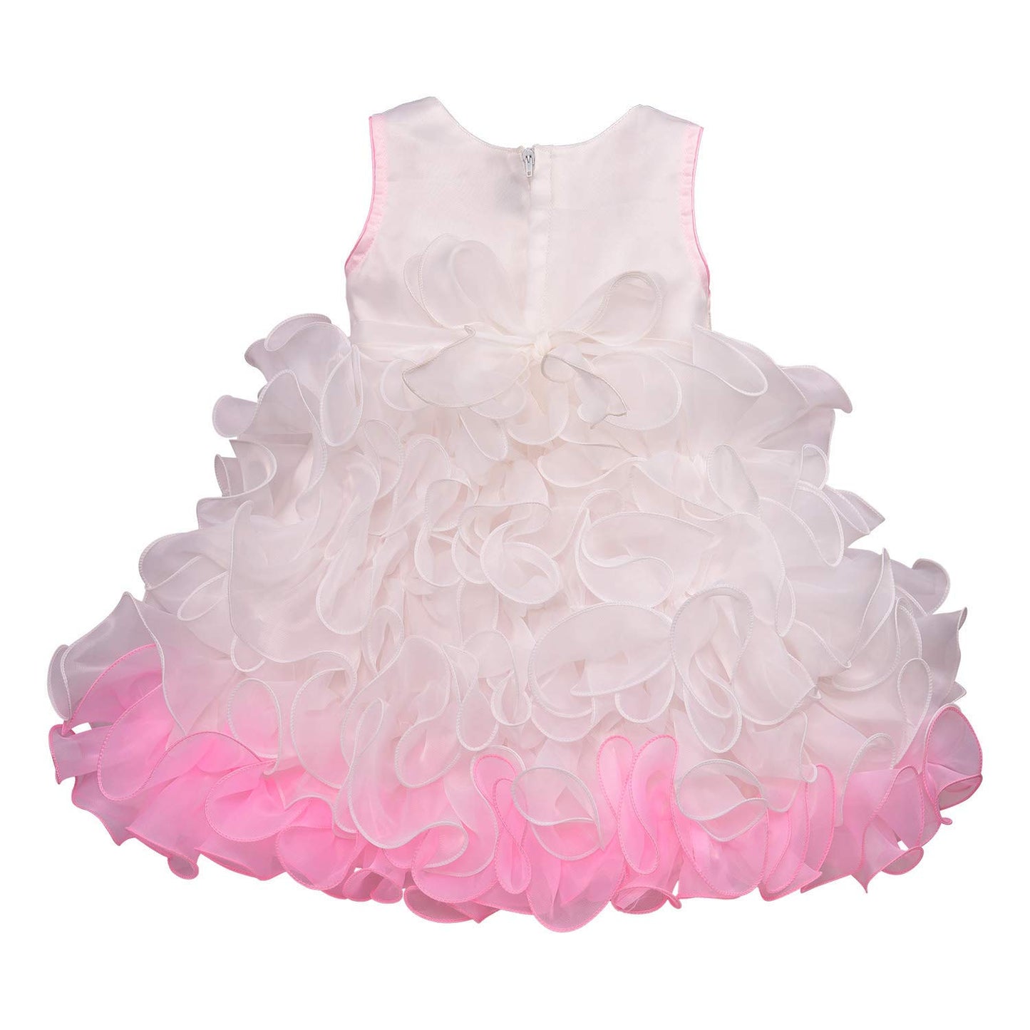 Baby Girls Party Wear Frock Dress bxa170bpnk - Wish Karo Party Wear - frocks Party Wear - baby dress