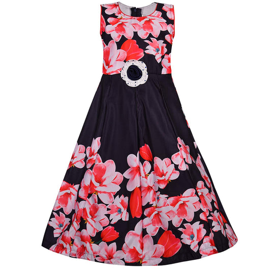 Girls Party Wear Gown  Birthday Dress  for Girls LF185t