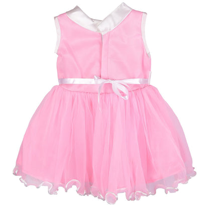 Baby Girls Party Wear Frock Dress Fr1014pnk -  Wish Karo Dresses