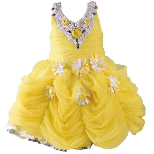 Baby Girls party wear Frock Dress FR 063y -  Wish Karo Dresses