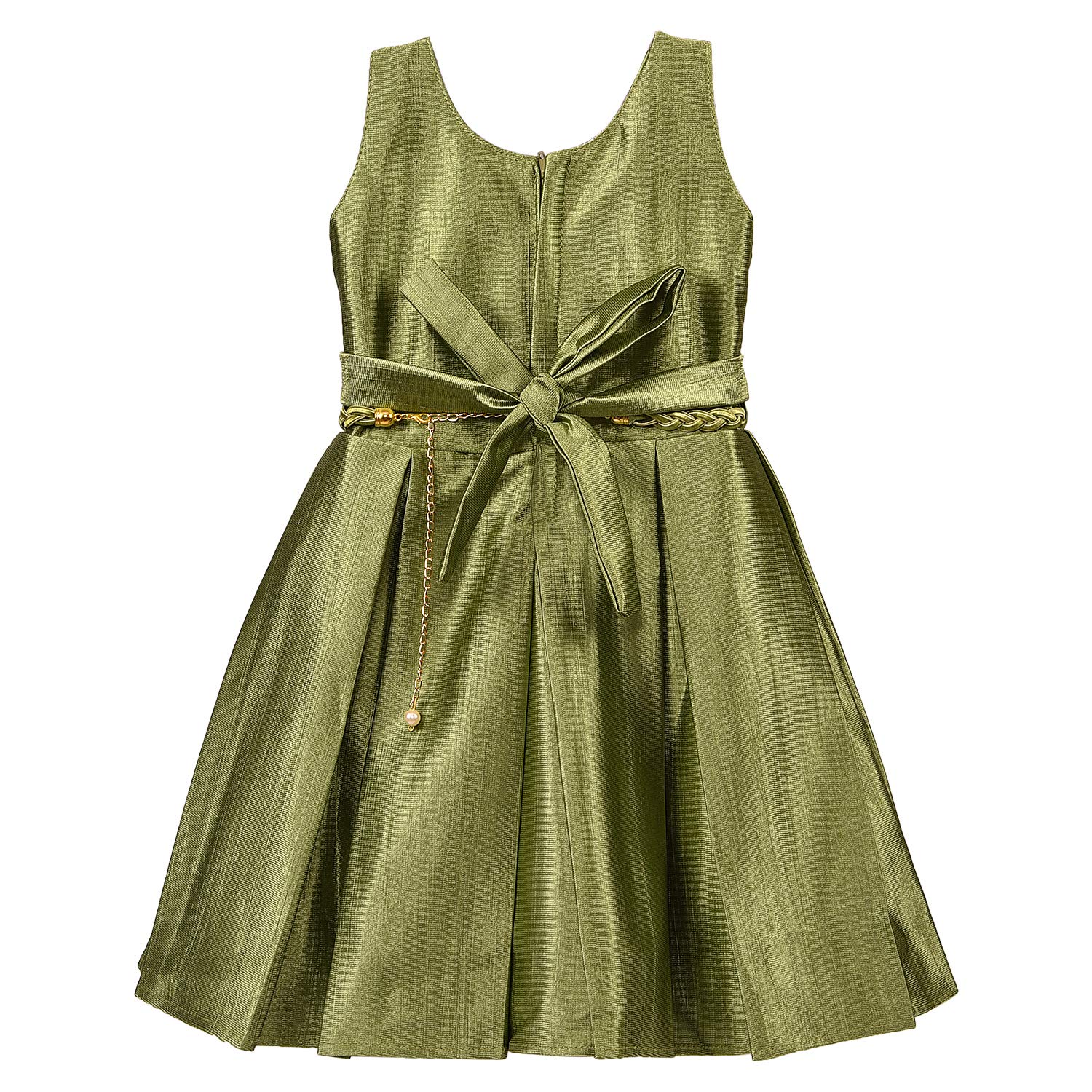 Baby Girls Party Wear Frock Birthday Dress For Girls bxa228grnnw - Wish Karo Party Wear - frocks Party Wear - baby dress