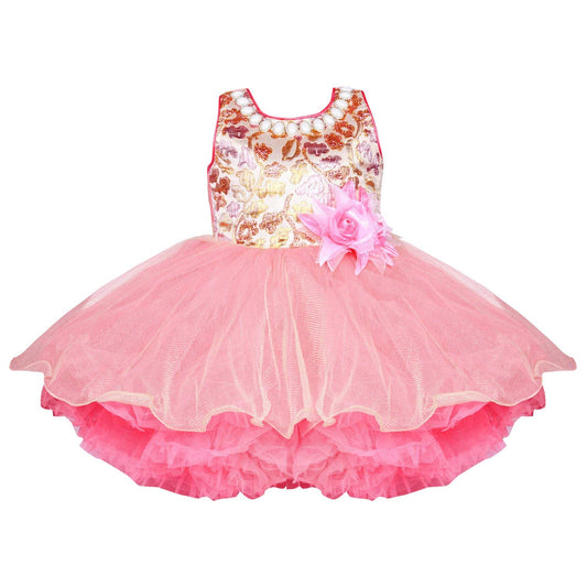 Baby Girls Party wear Frock Dress bxa163 - Wish Karo Party Wear - frocks Party Wear - baby dress