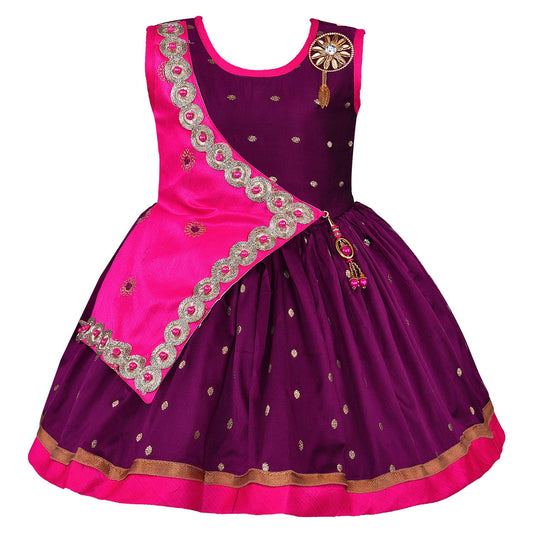 Baby Girls Party Wear Dress Birthday Frocks For Girls fe2446pwn