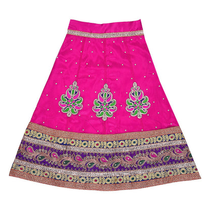 Girl's Leghnga Choli GC 127pnk -  Wish Karo Dresses