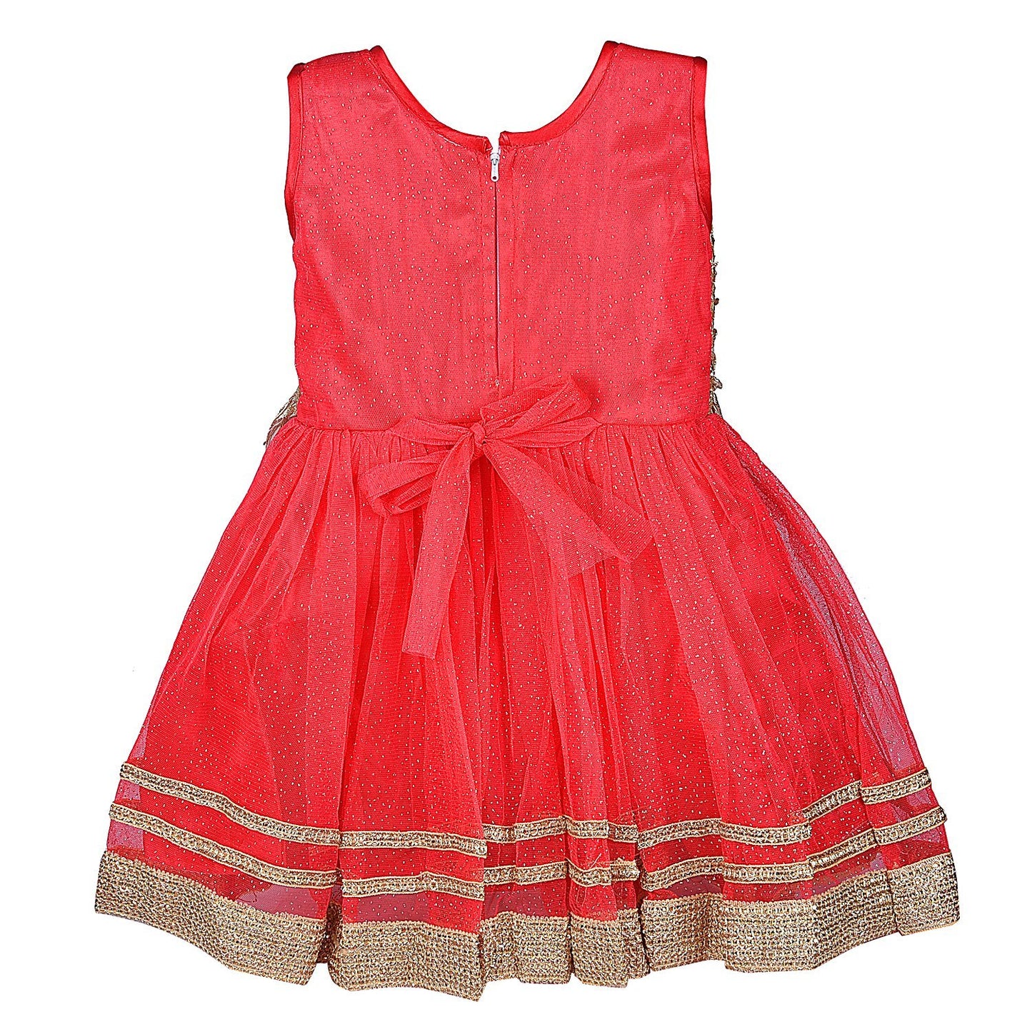Party wear Baby Girls Frock Dress fr1522rd -  Wish Karo Dresses