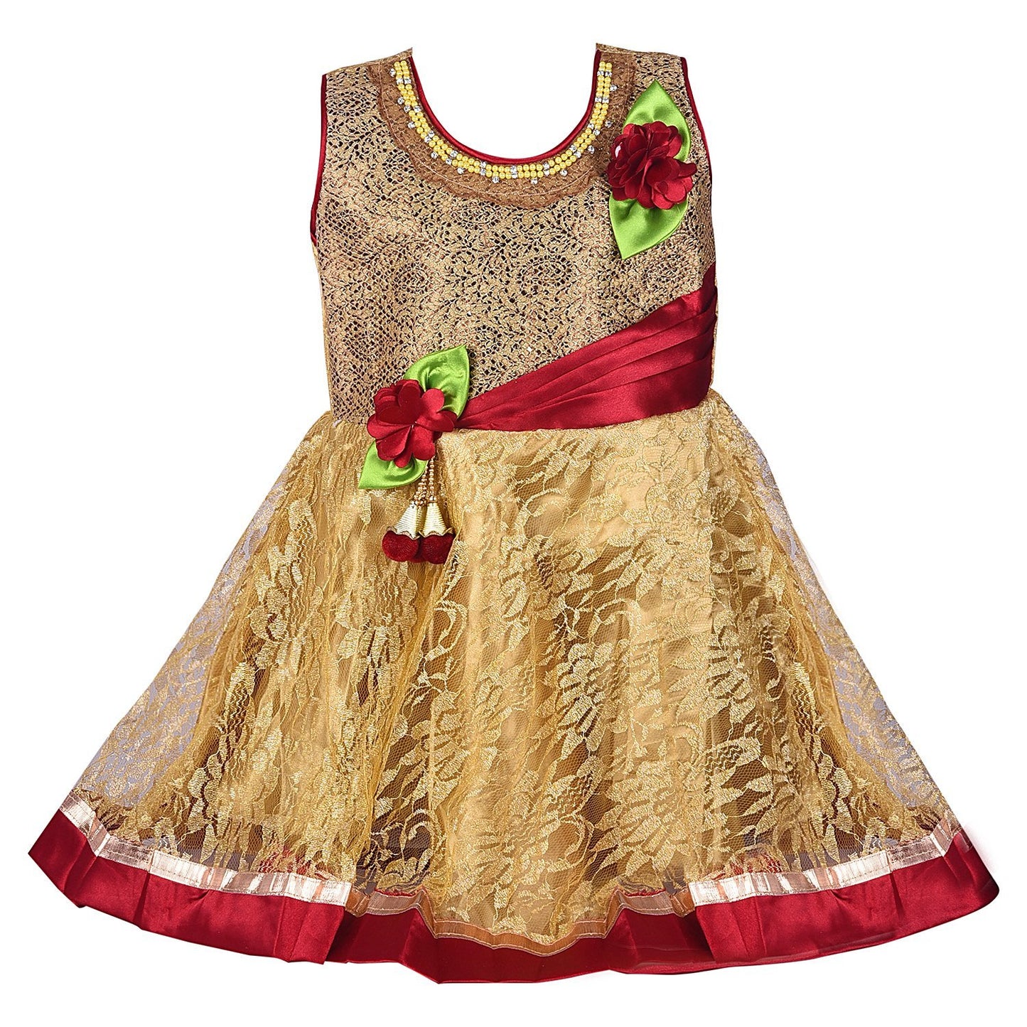 Baby Girls Party Wear Frock Dress Fr1525 -  Wish Karo Dresses