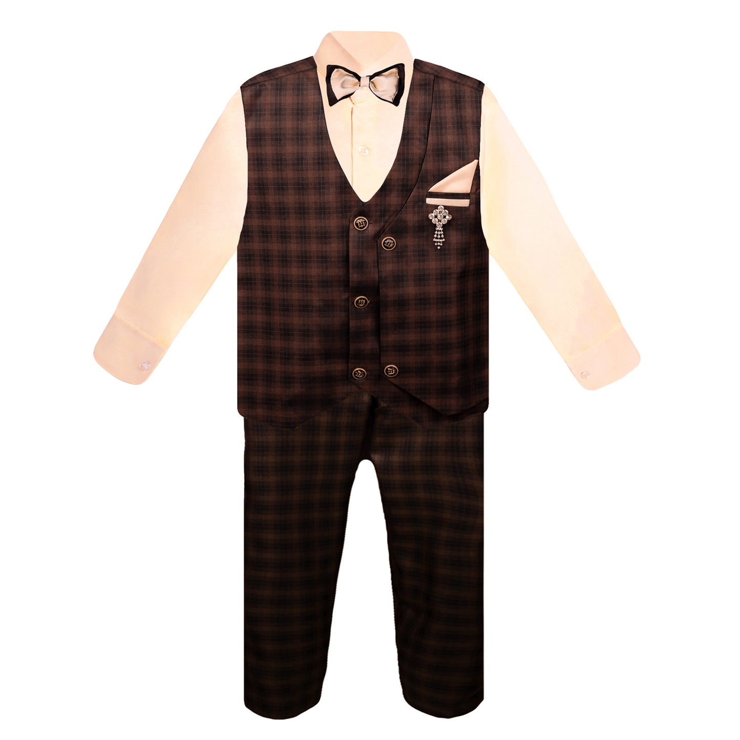 Wish Karo Boys Suit 3-piece-(be14)