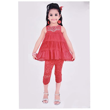 Girls Embellished Ethnic Dress