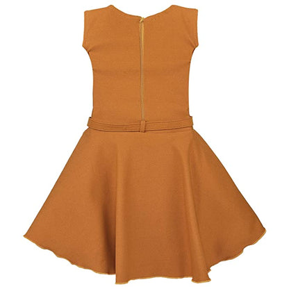 Wish Karo Girls Casual Western Dress - Japan Satin - (CSL236y)