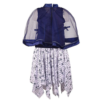 Wish Karo Girls Casual Western Dress - Japan Satin - (CSL238nb)