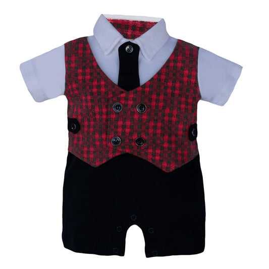 Wish Karo Boys Rompers For Kids-(bt82red)