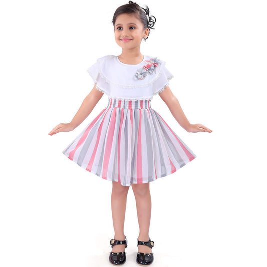 Wish Karo Kids Frock Dress for Girls-(fe2919)