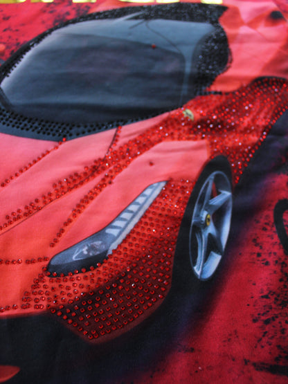 Wish Karo | Boys Ferrari Tshirt Red