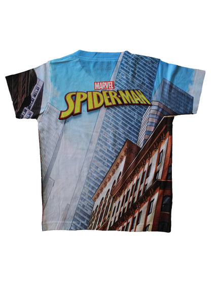 Wish Karo | Boys Spider-man Tshirt Multi-Color