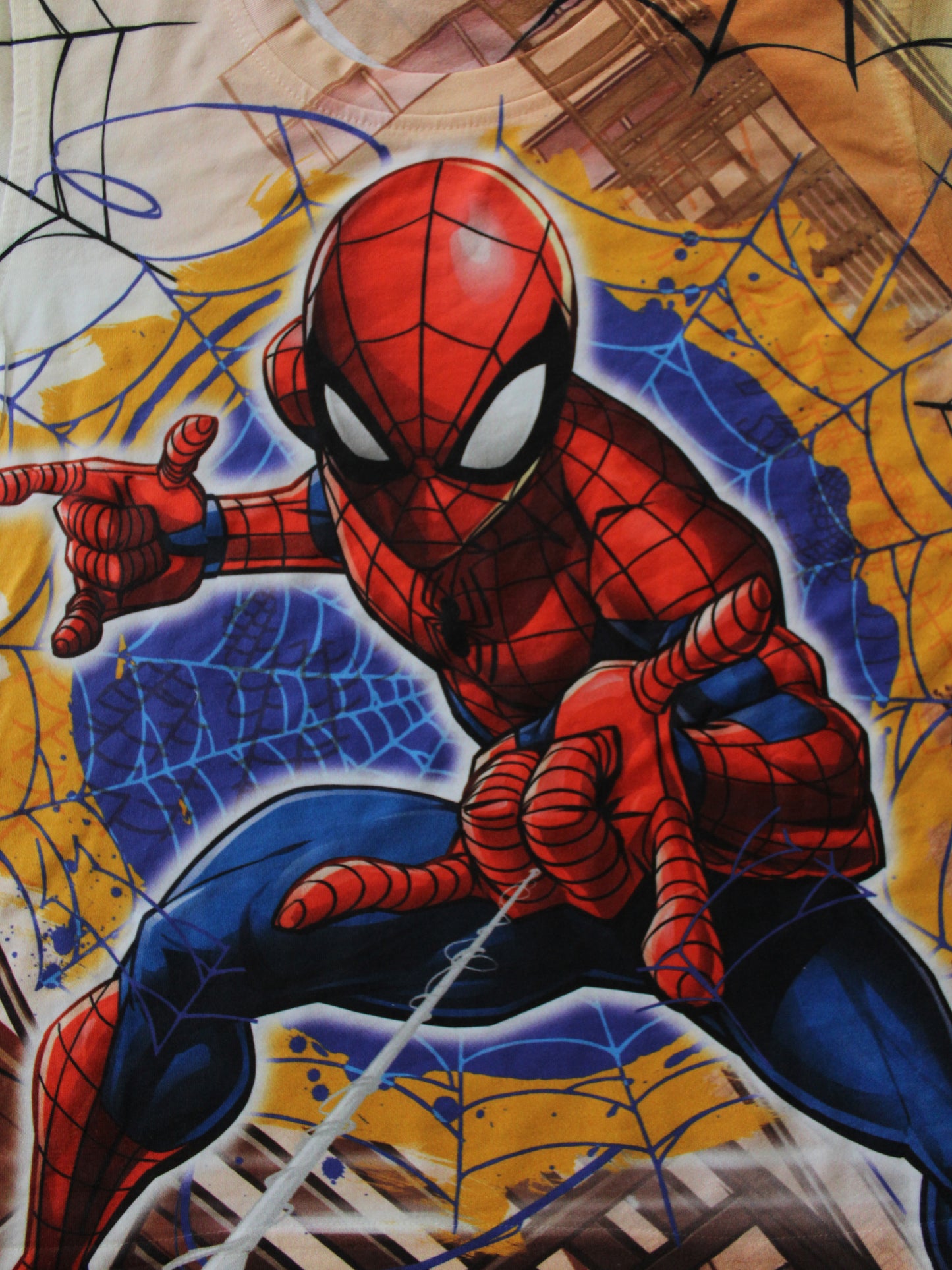 Wish Karo | Boys Spiderman Web Slinger Tshirt Multi-Color