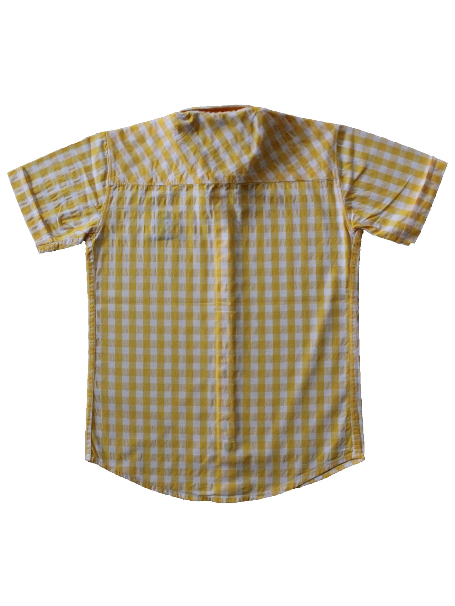 Wish Karo | Boys Checked Shirt Yellow