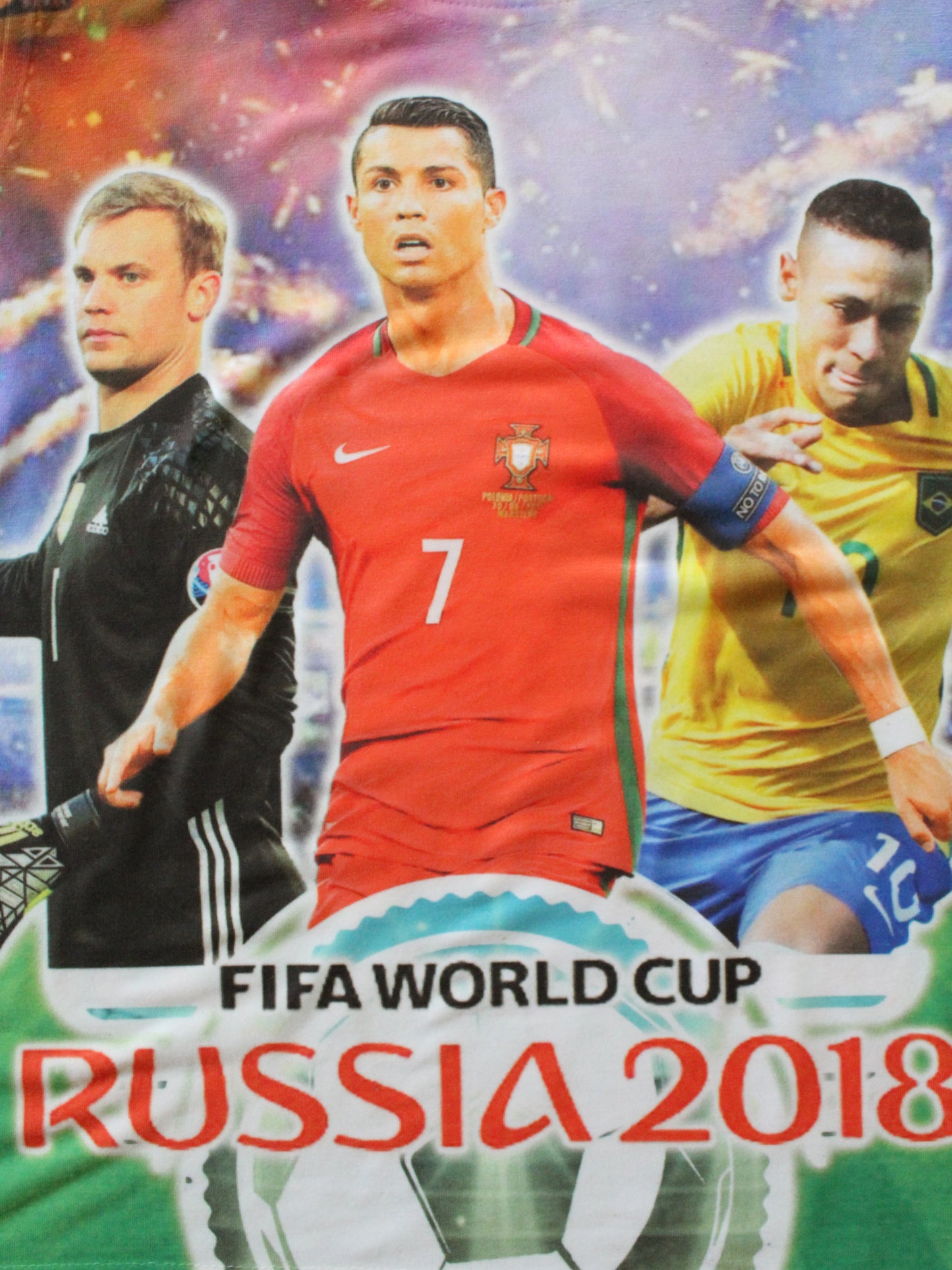 Wish Karo | Boys FIFA World Cup Tshirt Multi-Color