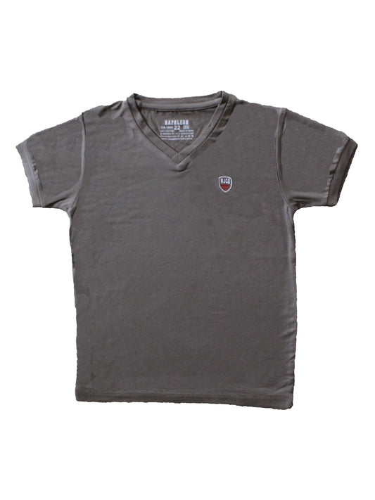 Wish Karo | Boys Plain Tshirt Grey