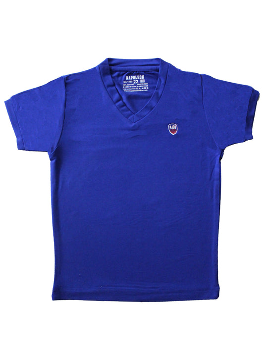 Wish Karo | Boys Plain Tshirt Blue