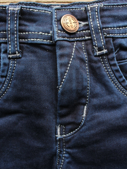 Wish Karo | Boys Dark Blue Denim Jeans
