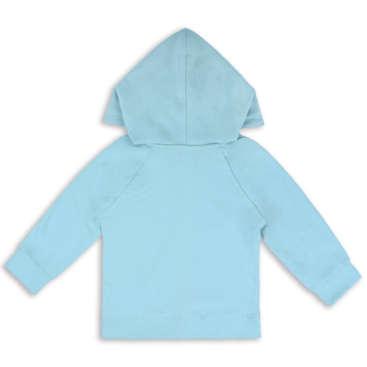 Wishkaro Unisex Cotton Applique Full Sleeve Hooded Sweatshirt-T303sb