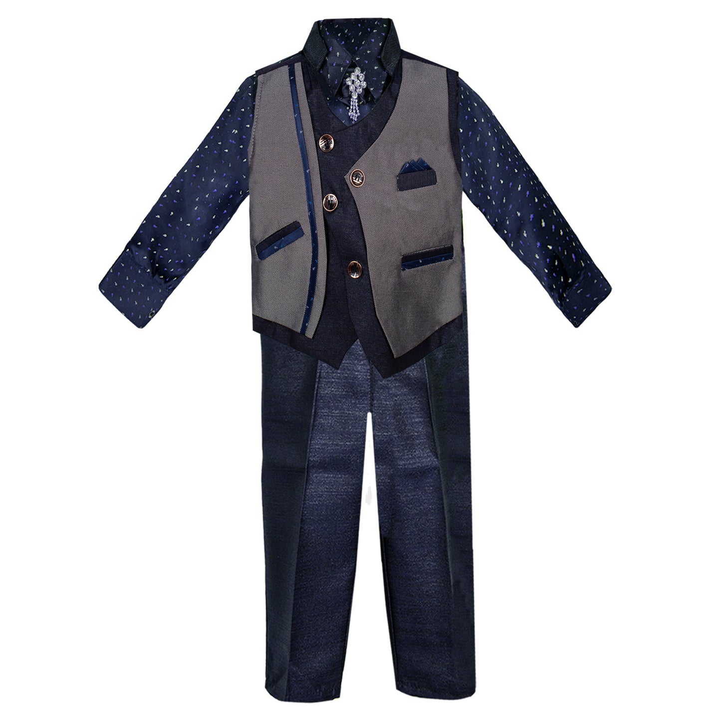 Wish Karo Boys Suit 3-piece