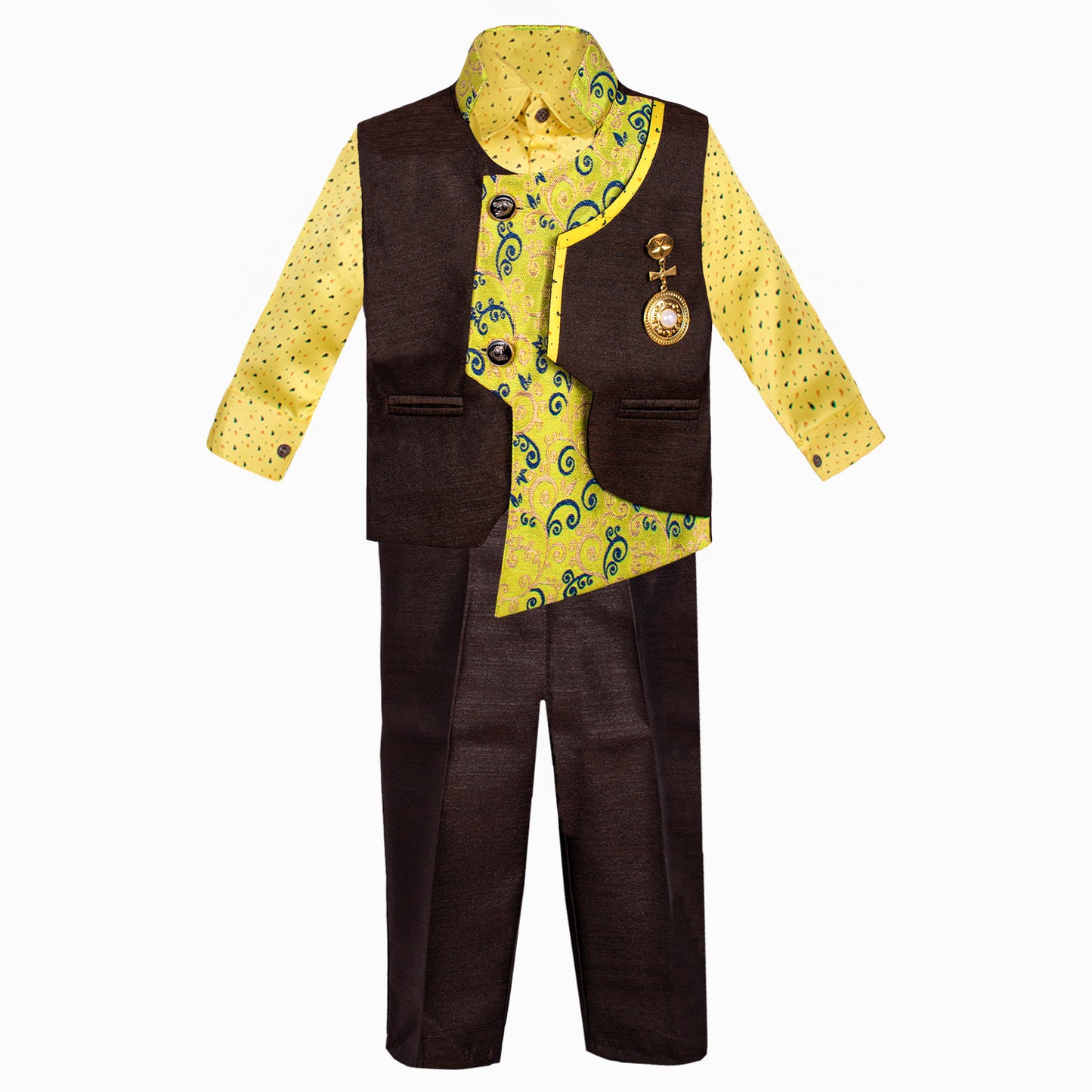 Wish Karo Boys Suit 3-piece