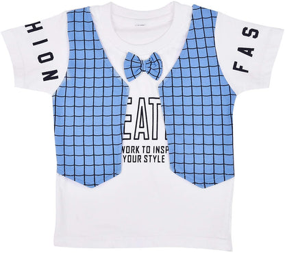Wish Karo Unisex Clothing Sets for Boys & Baby Girls-(bt18blu)