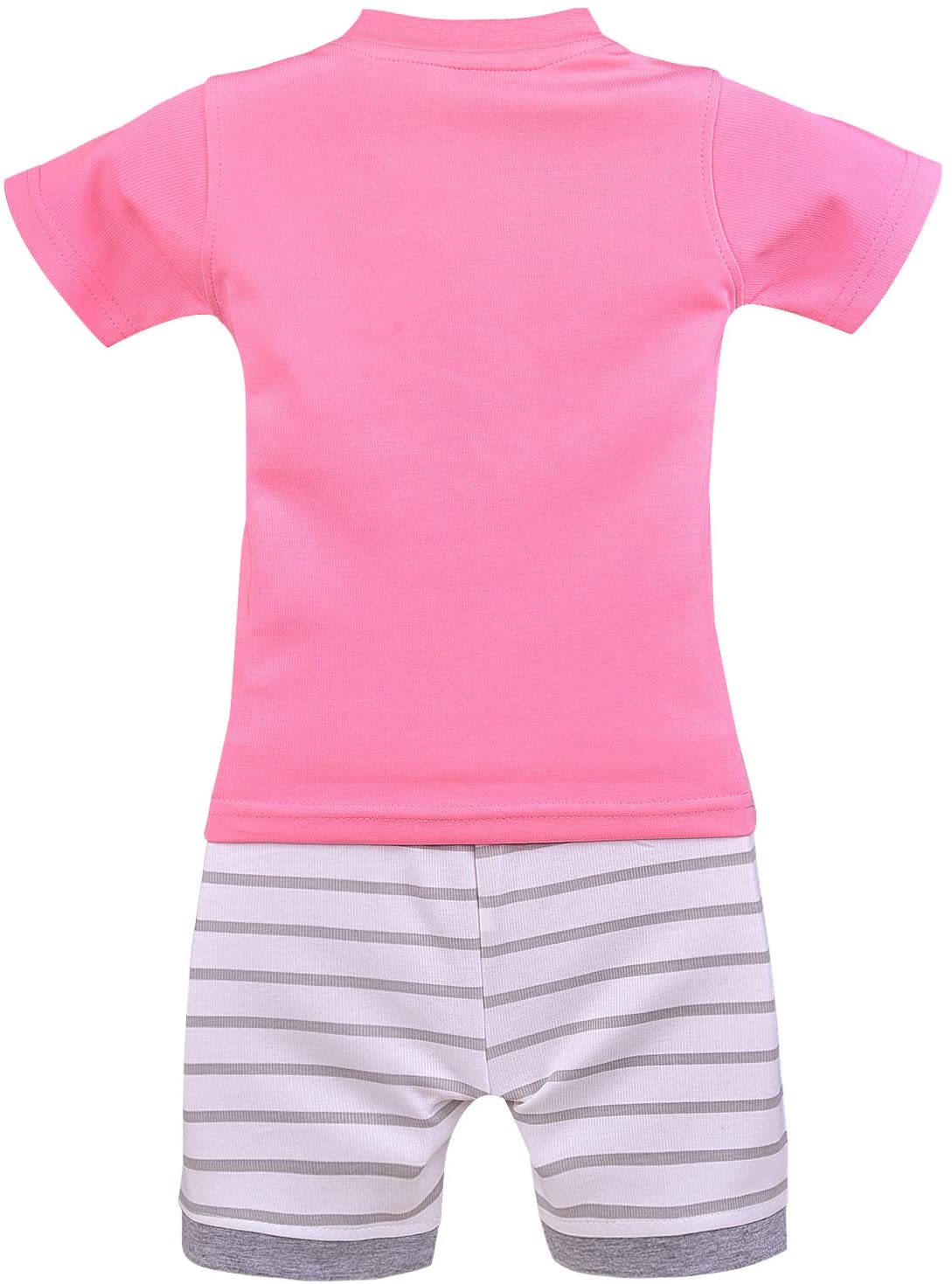 Wish Karo Unisex Clothing Sets for Boys & Baby Girls-(bt21pnk)